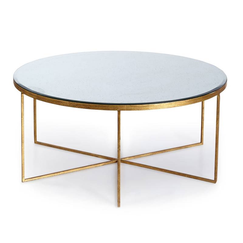 Кофейный стол Rhoda Coffee Table Золотой Кофейный стол Rhoda Coffee Table Золотой в Челябинске | Loft Concept