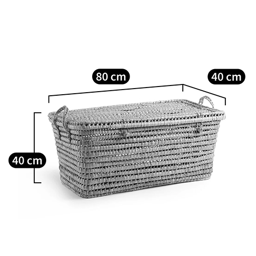 Сундук из плетеных листьев пальмы Eira Wicker Chest Сундук из плетеных листьев пальмы Eira Wicker Chest в Челябинске