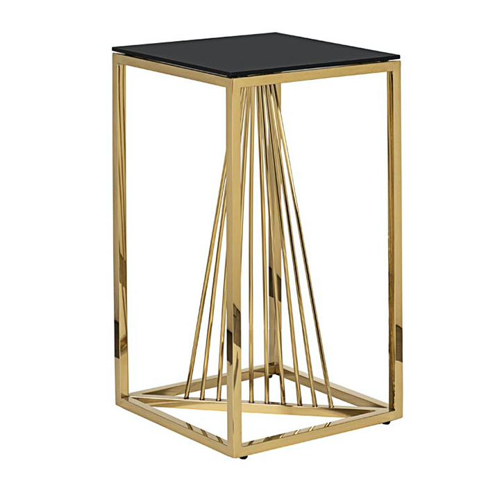 Стол Section Diagonal Gold 70 Глянцевое золото Глянцевый черный Стол Section Diagonal Gold 70 Глянцевое золото Глянцевый черный в Челябинске | Loft Concept
