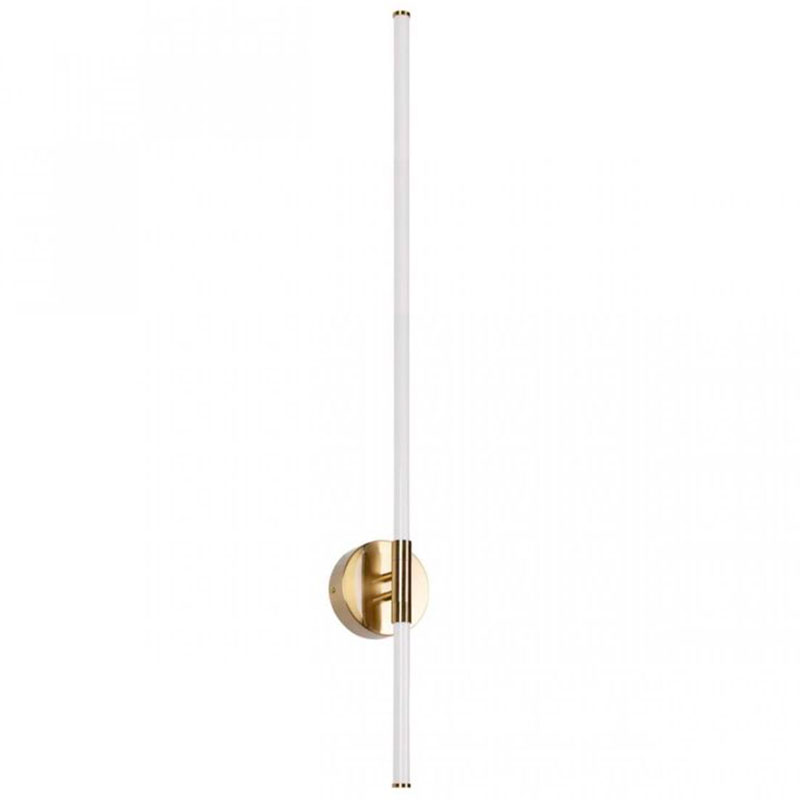 Бра светодиодное Trumpet Tube Gold 100 см Золотой Белый Бра светодиодное Trumpet Tube Gold 100 см Золотой Белый в Челябинске | Loft Concept
