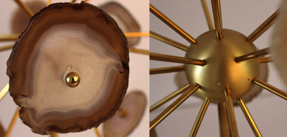 Аксессуар Agate Burst Brass Аксессуар Agate Burst Brass - Loft-Concept в Челябинске