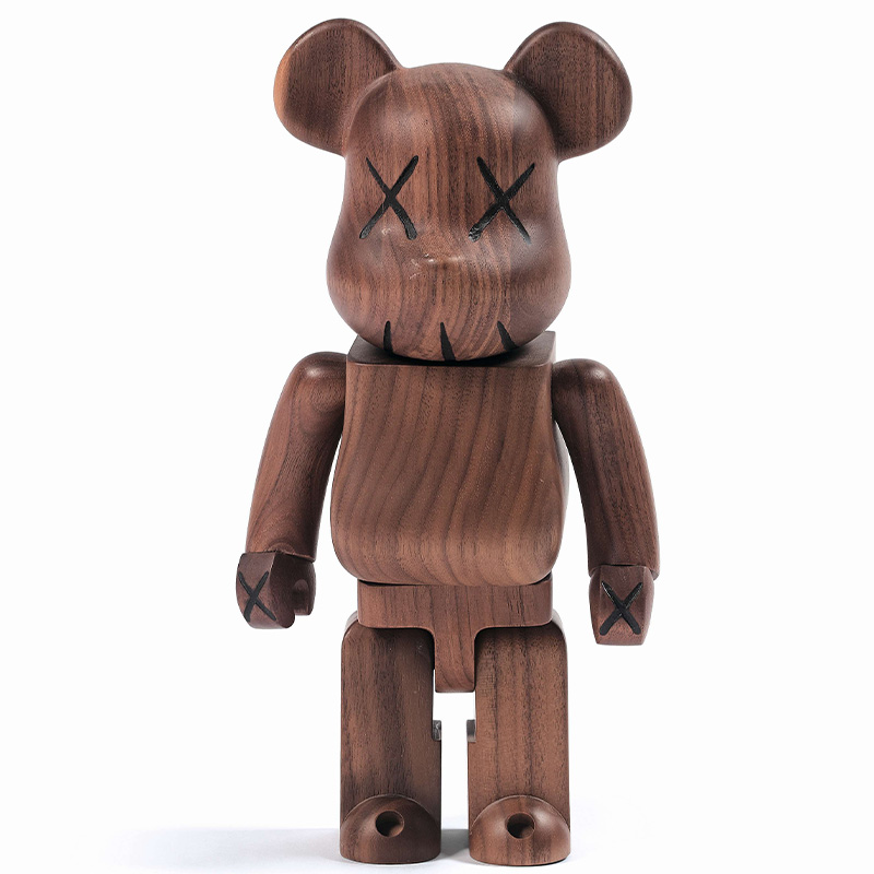 Статуэтка Bearbrick Dark Walnut Орех Статуэтка Bearbrick Dark Walnut Орех в Челябинске | Loft Concept