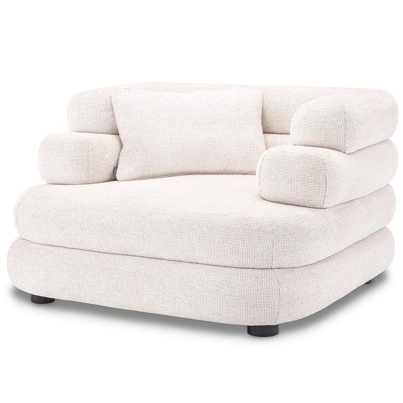 Кресло Eichholtz Chair Malaga Молочный Кресло Eichholtz Chair Malaga Молочный в Челябинске | Loft Concept