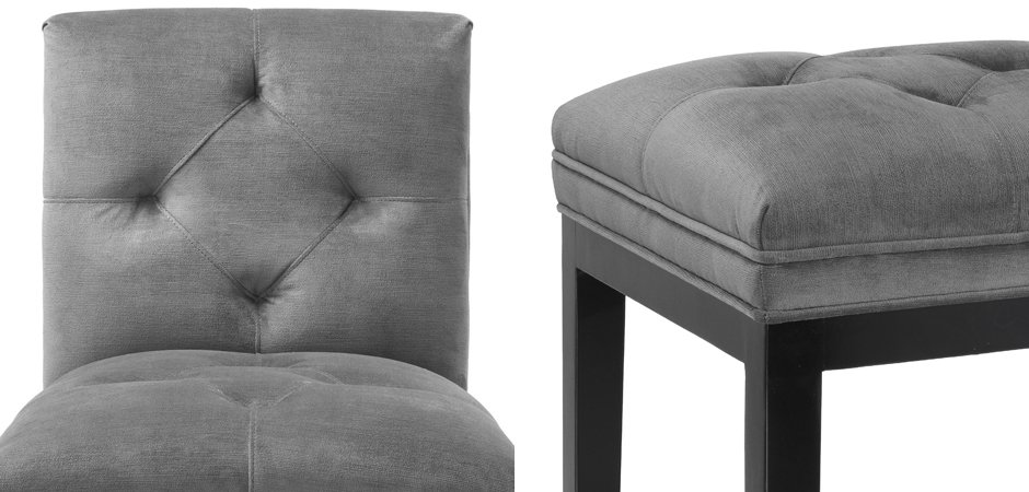 Барный стул Eichholtz Bar Stool Cesare Grey Барный стул Eichholtz Bar Stool Cesare Grey - Loft-Concept в Челябинске
