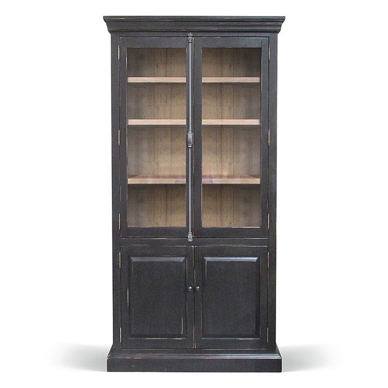 Шкаф Lazzaro Provence HARMONIE Antique Black Черный Шкаф Lazzaro Provence HARMONIE Antique Black Черный в Челябинске | Loft Concept