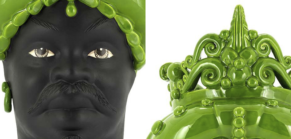 Ваза VASE MORO MAN MED. MAT Green Ваза VASE MORO MAN MED. MAT Green - Loft-Concept в Челябинске