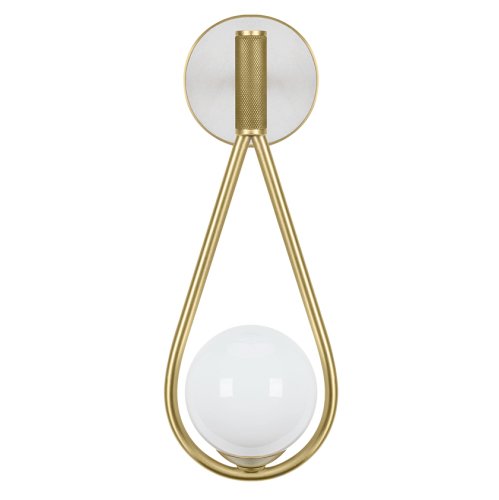 Бра CORDA Wall Lamp Латунь Белый Бра CORDA Wall Lamp Латунь Белый в Челябинске | Loft Concept