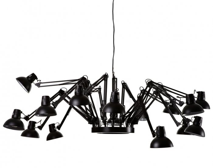 Люстра Moooi Dear Ingo Черный Белый Красный Люстра Moooi Dear Ingo Черный Белый Красный в Челябинске | Loft Concept