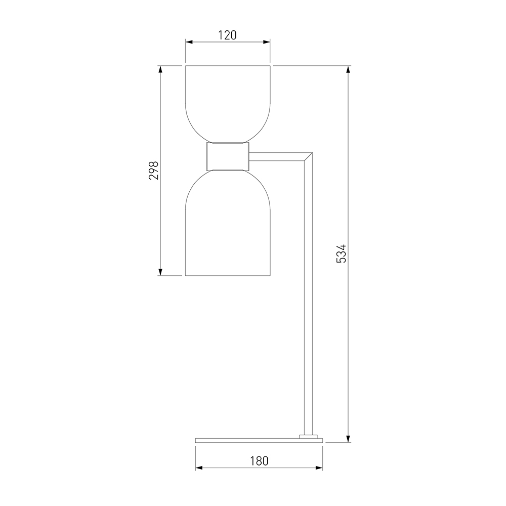 Настольная лампа Light maker studio white and smok brass Настольная лампа Light maker studio white and smok brass в Челябинске