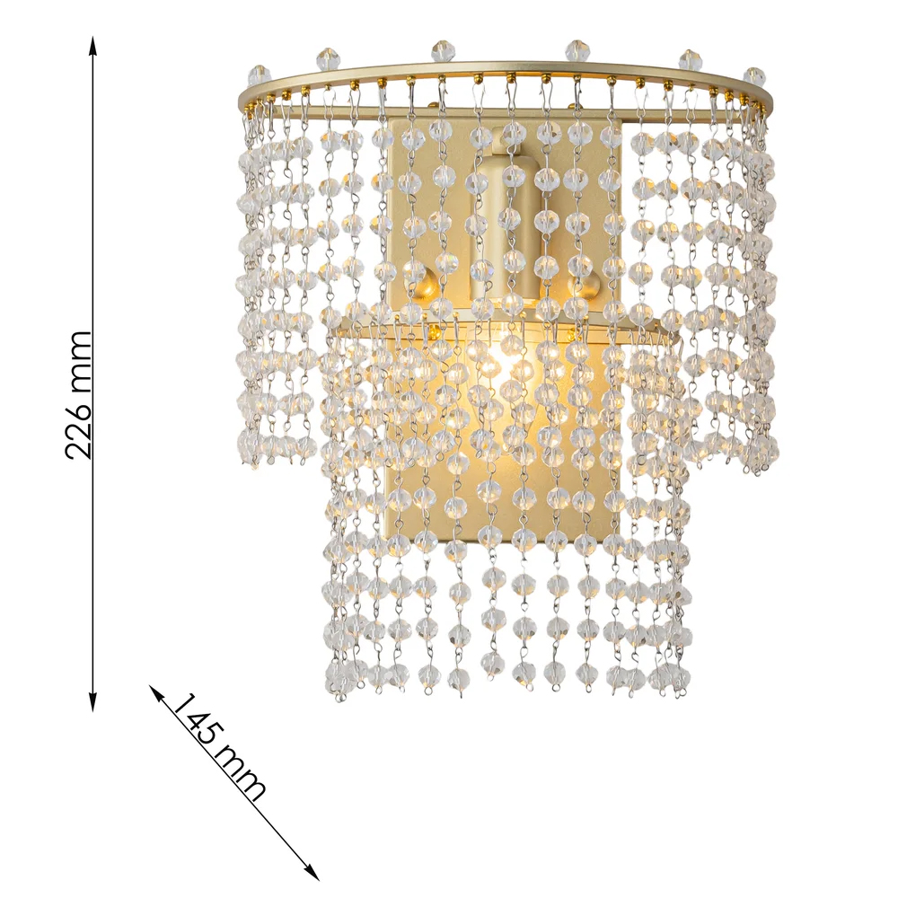 Бра с каскадами кристаллов Crystal Rains в Челябинске