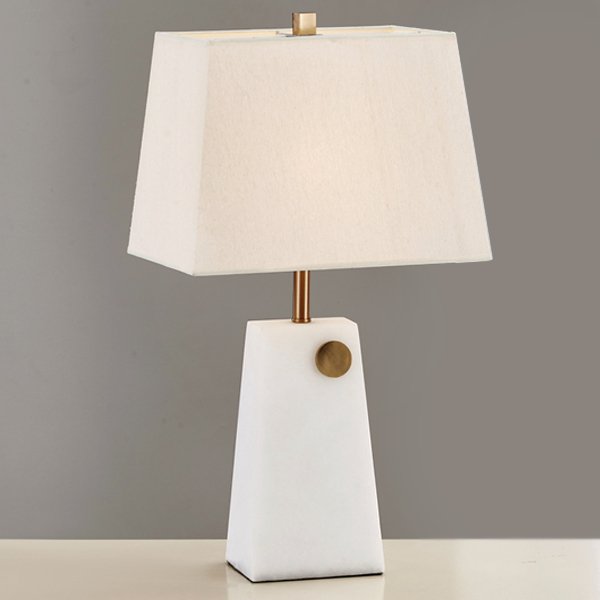 Настольная лампа Table lamp marble White Белый в Челябинске | Loft Concept 