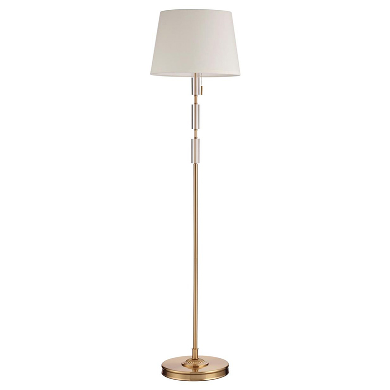 Торшер Ramona White Floor lamp Бронза Белый Торшер Ramona White Floor lamp Бронза Белый в Челябинске | Loft Concept