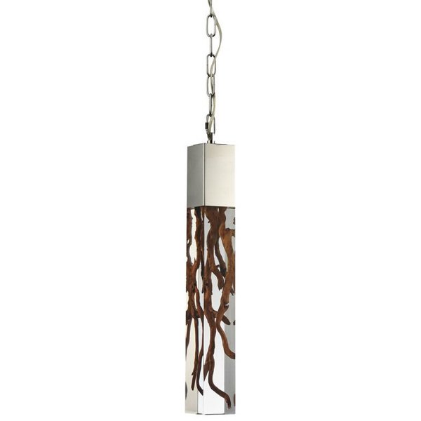 Подвесной светильник Bleu Nature KISIMI Pendant Lamp Белый Коричневый Подвесной светильник Bleu Nature KISIMI Pendant Lamp Белый Коричневый в Челябинске | Loft Concept
