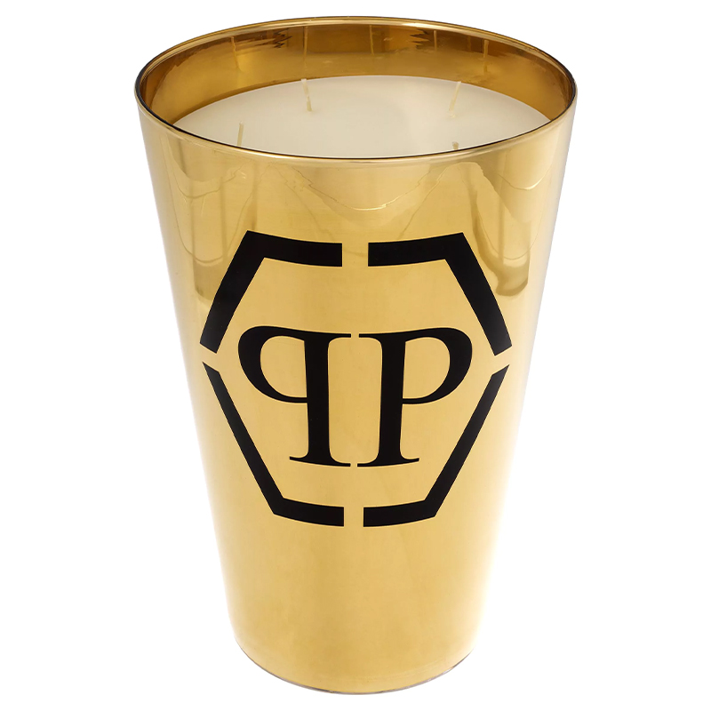 Свеча Philipp Plein Candle Empire Gold XL Золотой Белый Черный Свеча Philipp Plein Candle Empire Gold XL Золотой Белый Черный в Челябинске | Loft Concept