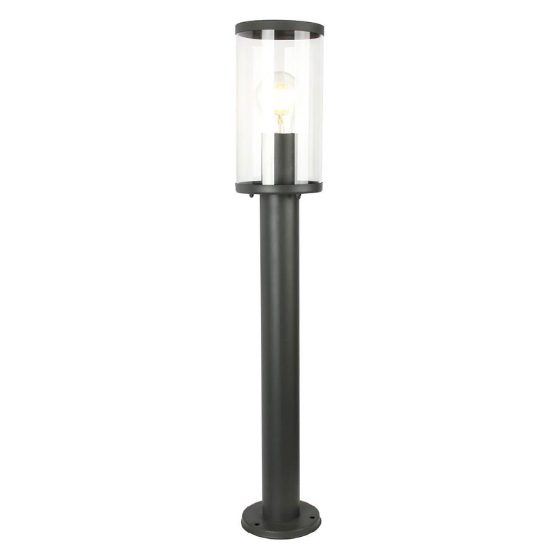 Уличный светильник Horan Street Lamp Черный Прозрачное Стекло Уличный светильник Horan Street Lamp Черный Прозрачное Стекло в Челябинске | Loft Concept