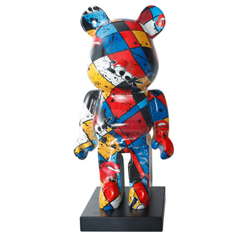 Статуэтка Bearbrick Look Lips on stand Мульти Статуэтка Bearbrick Look Lips on stand Мульти в Челябинске | Loft Concept