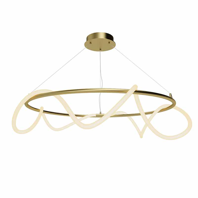 Люстра Luke Lampco Tracer Chandelier Gold 100 Белый матовое золото Люстра Luke Lampco Tracer Chandelier Gold 100 Белый матовое золото в Челябинске | Loft Concept