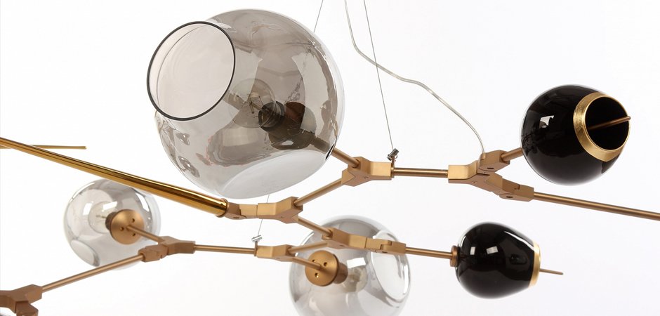 ЛЮСТРА Chandelier bubbles and thorns 6 плафонов ЛЮСТРА Chandelier bubbles and thorns 6 плафонов - Loft-Concept в Челябинске