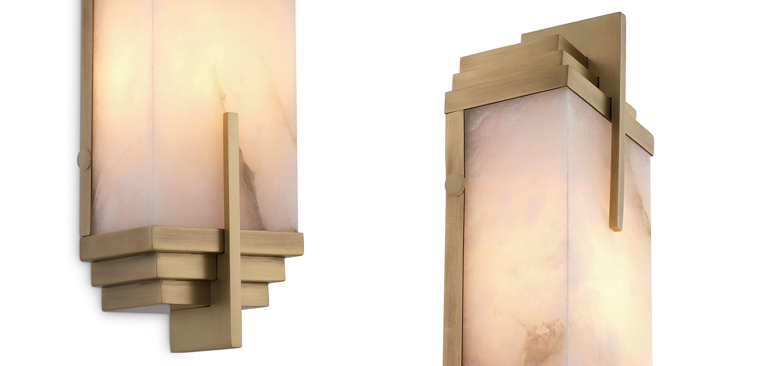 Бра Eichholtz Wall Lamp Harman Brass - фото