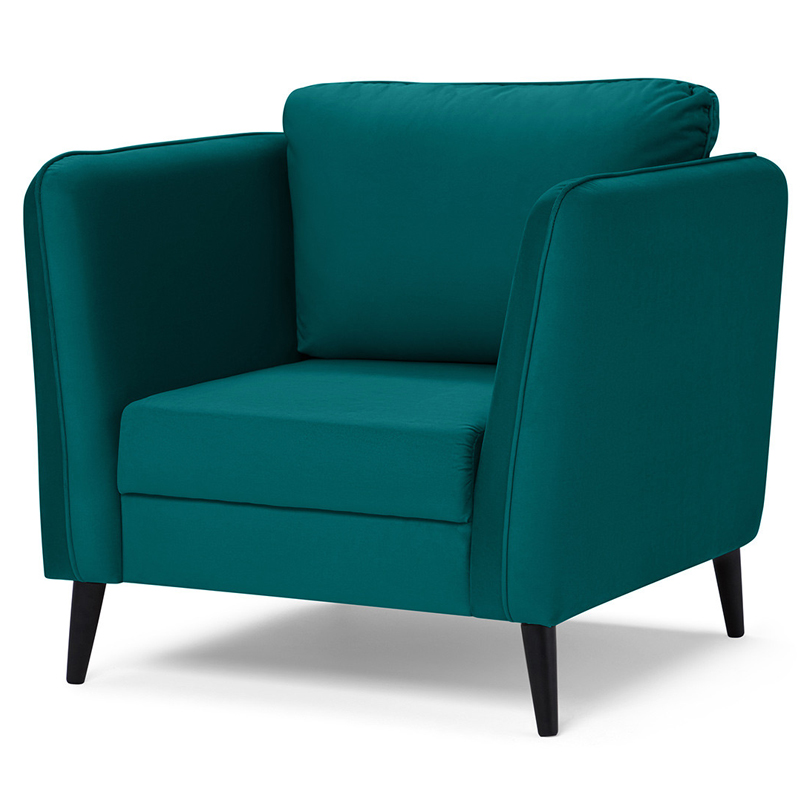 Кресло Ingram Chair Бирюзовый Черный Кресло Ingram Chair Бирюзовый Черный в Челябинске | Loft Concept