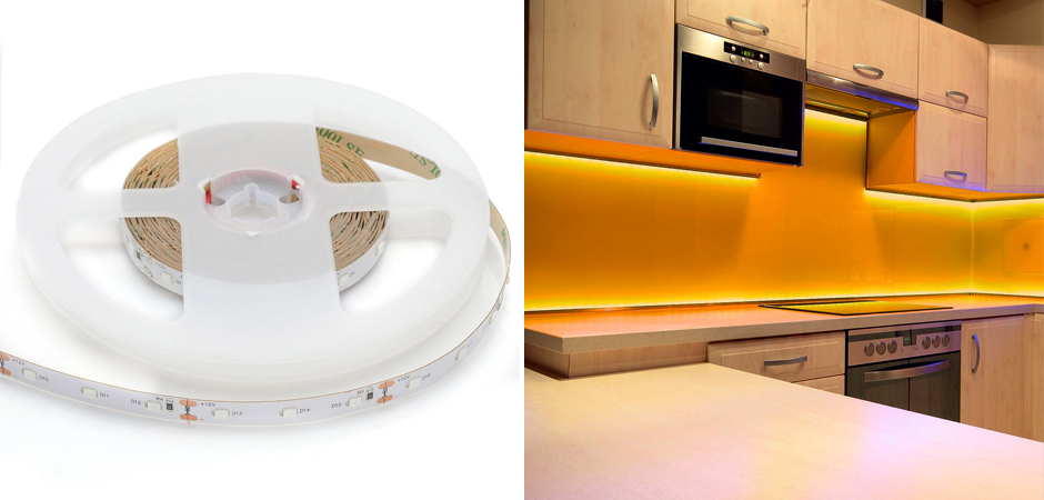 Светодиодная лента 4,8W/m 60LED/m 3528SMD желтый Светодиодная лента 4,8W/m 60LED/m 3528SMD желтый - Loft-Concept в Челябинске