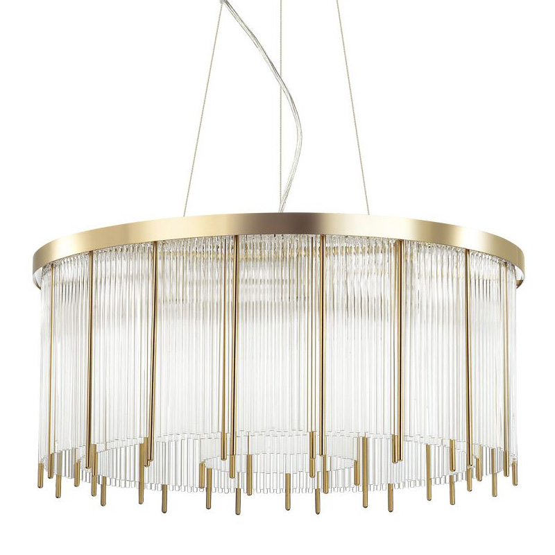 Люстра Niemira Chandelier 70 Прозрачный (Transparent) Золотой Люстра Niemira Chandelier 70 Прозрачный (Transparent) Золотой в Челябинске | Loft Concept