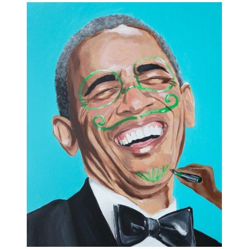 Картина Inner Child - Barack Obama Мульти Картина Inner Child - Barack Obama Мульти в Челябинске | Loft Concept