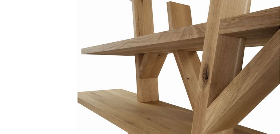 Стеллаж LEGEND BOOKCASE - NATURAL - Loft-Concept в Челябинске