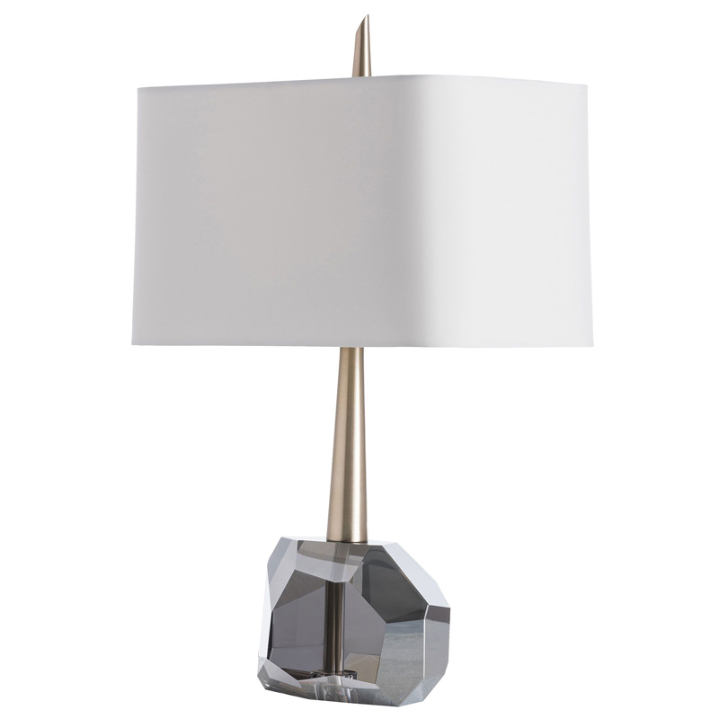 Дизайнерская настольная лампа GEMMA LAMP Золотой Серый в Челябинске | Loft Concept 