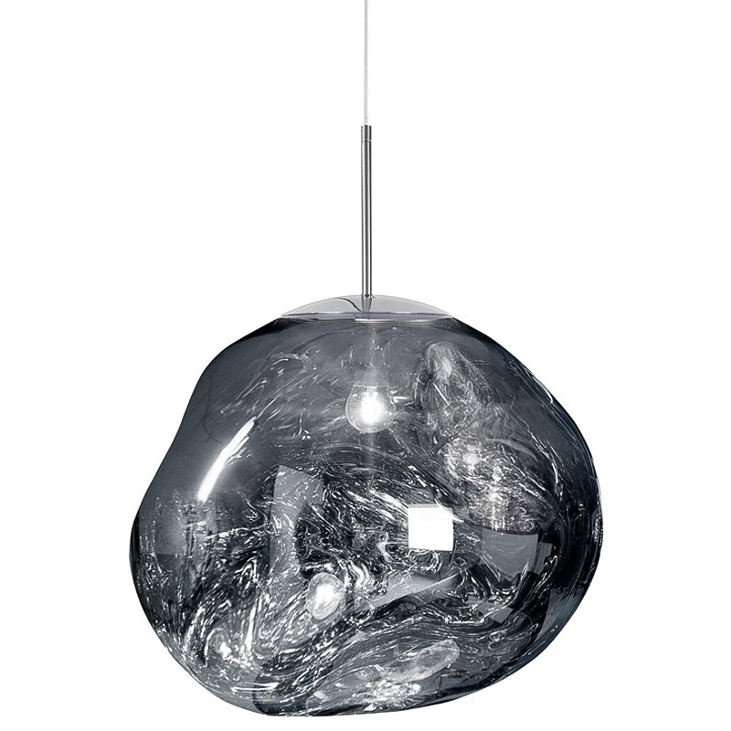 Подвесной светильник Tom Dixon Melt Pendant Silver Серый Серебряный Подвесной светильник Tom Dixon Melt Pendant Silver Серый Серебряный в Челябинске | Loft Concept