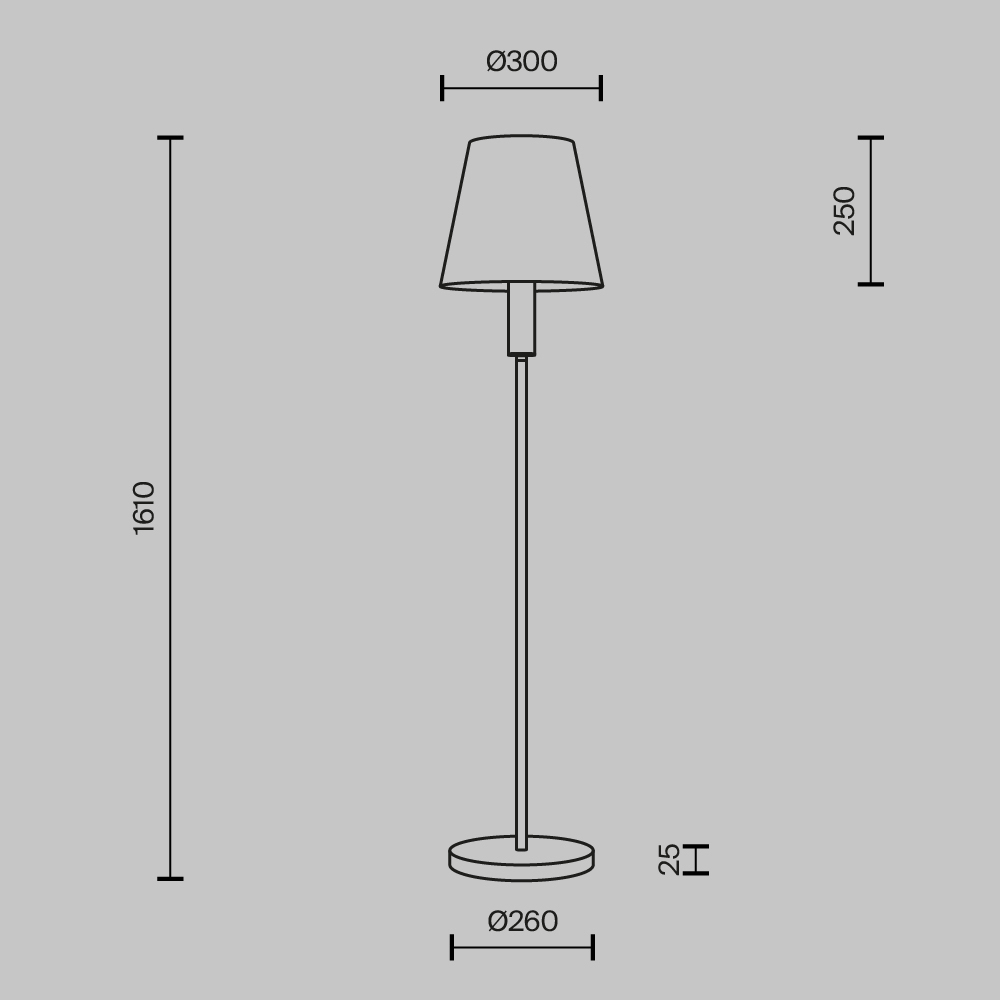 Напольный светильник Lira E27 в Челябинске