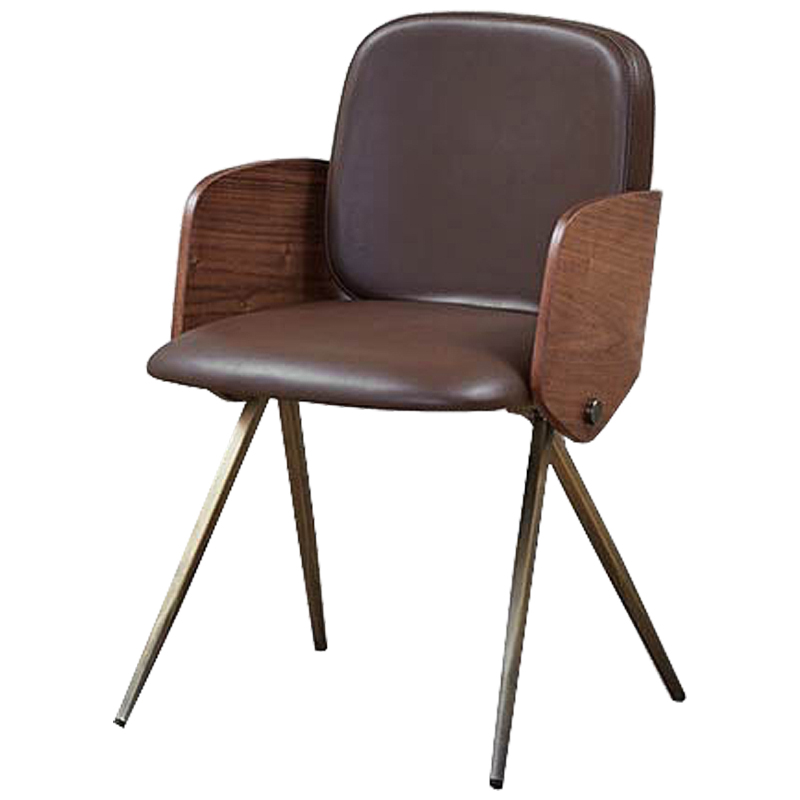 Стул Fionan Stool Brown Коричневый Бронза Стул Fionan Stool Brown Коричневый Бронза в Челябинске | Loft Concept
