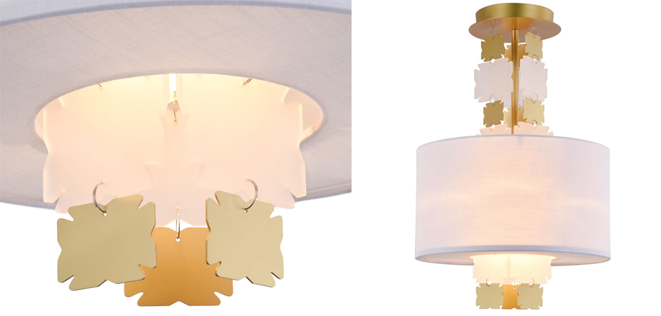 Потолочный светильник Jacopo Mosaic Ceiling Light One Потолочный светильник Jacopo Mosaic Ceiling Light One - Loft-Concept в Челябинске