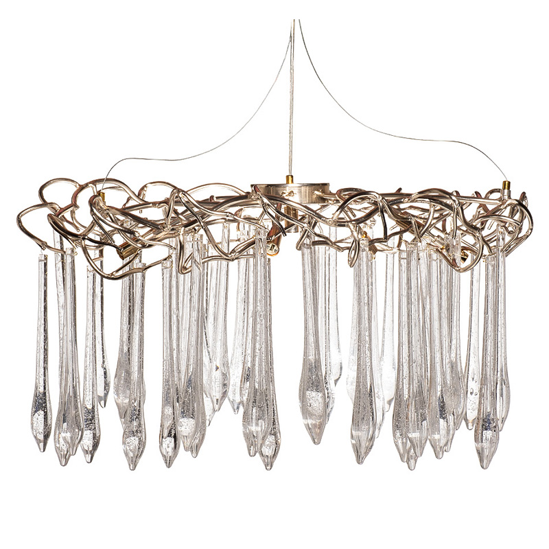 Люстра Droplet Plexus Branches Chandelier Золотой Шампань Люстра Droplet Plexus Branches Chandelier Золотой Шампань в Челябинске | Loft Concept