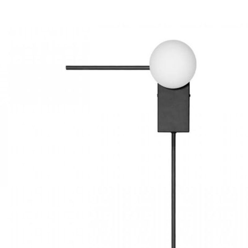 Бра Direct Rays Black 85 см Белый Черный Бра Direct Rays Black 85 см Белый Черный в Челябинске | Loft Concept