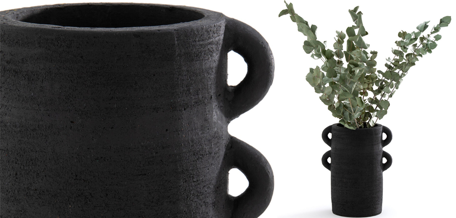 Ваза Ceramic Vase with Ears Ваза Ceramic Vase with Ears - Loft-Concept в Челябинске