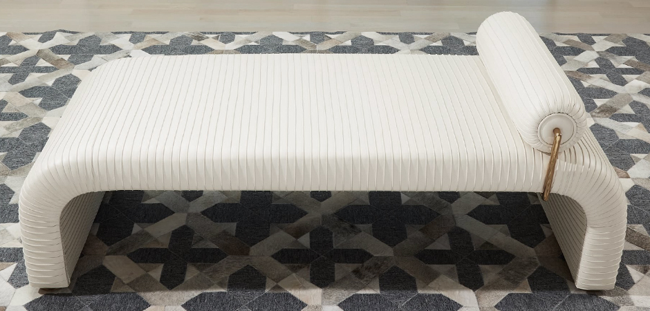 Кушетка California Milk Leather Кушетка California Milk Leather - Loft-Concept в Челябинске