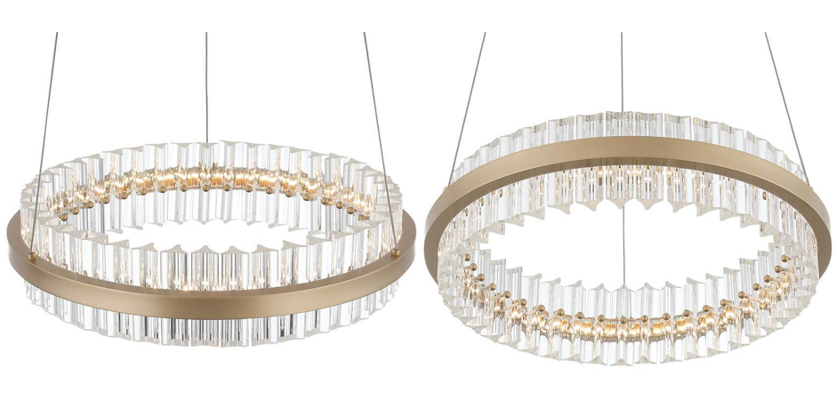 Люстра Ring Horizontal Gold Люстра Ring Horizontal Gold - Loft-Concept в Челябинске