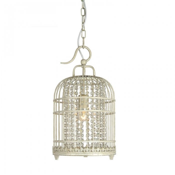Люстра Cage Crystal White Белый Люстра Cage Crystal White Белый в Челябинске | Loft Concept