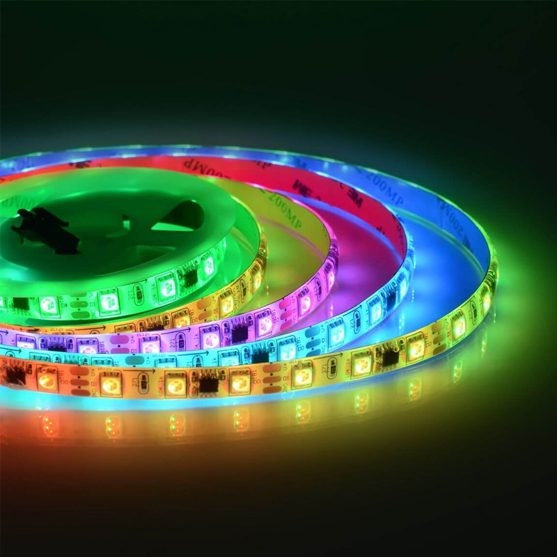 Комплект светодиодной влагозащищенной ленты 14,4W/m 60Led/m 5050SMD разноцветный 2M Белый Комплект светодиодной влагозащищенной ленты 14,4W/m 60Led/m 5050SMD разноцветный 2M Белый в Челябинске | Loft Concept