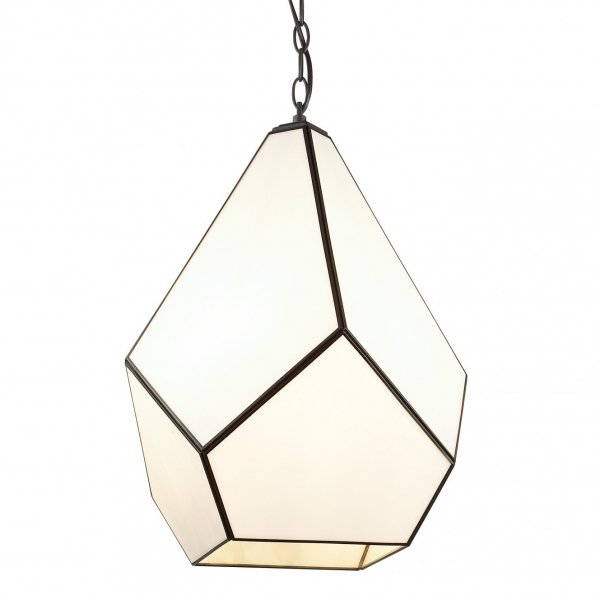 Люстра Geometry Glass Light Pendant Milk 4 Молочный Люстра Geometry Glass Light Pendant Milk 4 Молочный в Челябинске | Loft Concept