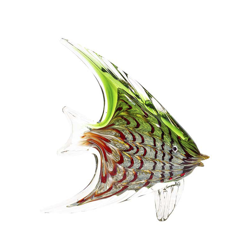 Статуэтка Glass Fish Red-Green Мульти Статуэтка Glass Fish Red-Green Мульти в Челябинске | Loft Concept