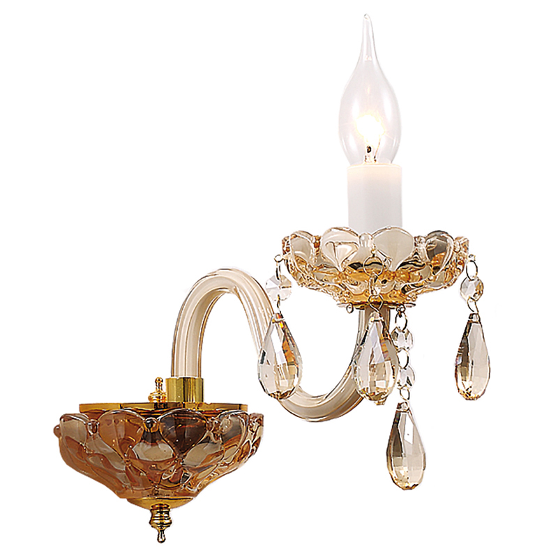 Бра Marcelon Sconce One Глянцевое золото Золотой Шампань Бра Marcelon Sconce One Глянцевое золото Золотой Шампань в Челябинске | Loft Concept