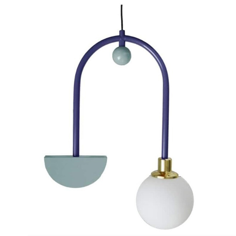 Дизайнерский Светильник Green Space II Ceiling Lamp by Dovain Studio Белый Синий Дизайнерский Светильник Green Space II Ceiling Lamp by Dovain Studio Белый Синий в Челябинске | Loft Concept