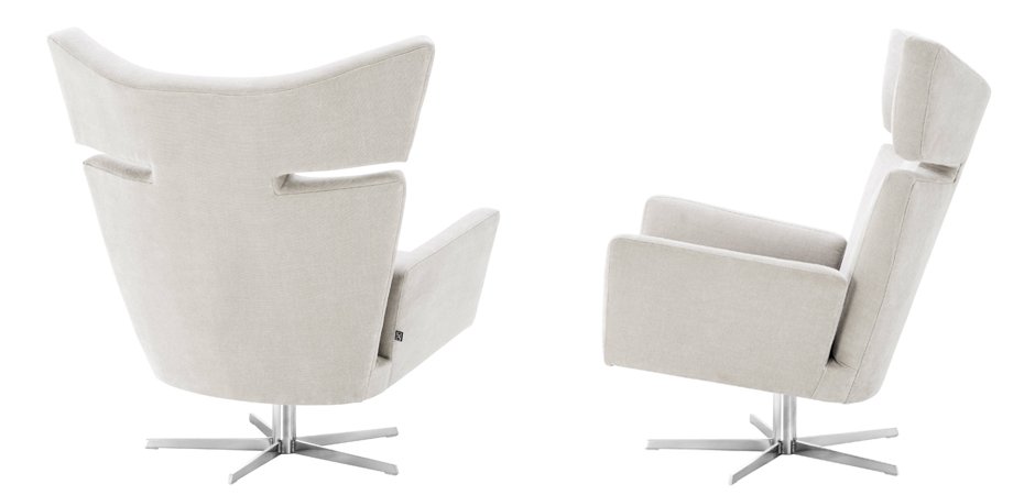 Кресло Eichholtz Swivel Chair Eduardo Кресло Eichholtz Swivel Chair Eduardo - Loft-Concept в Челябинске