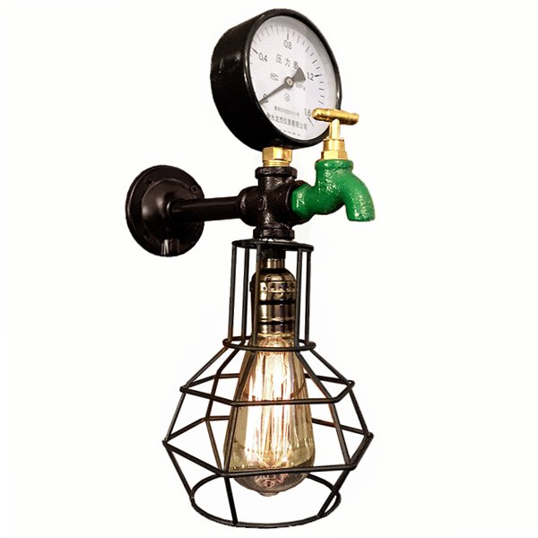 Бра Wall Lamp Manometer and Green water tap Бра Wall Lamp Manometer and Green water tap в Челябинске | Loft Concept