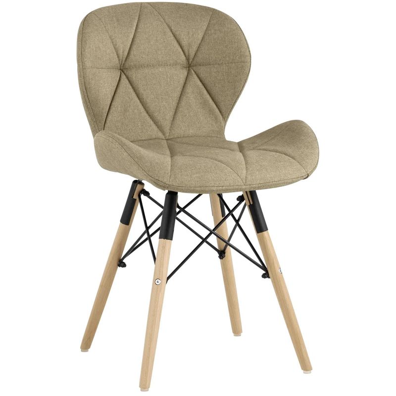 Стул Jeroen Chair Рогожка Коричневый Цвет Коричневый Древесина Черный Стул Jeroen Chair Рогожка Коричневый Цвет Коричневый Древесина Черный в Челябинске | Loft Concept