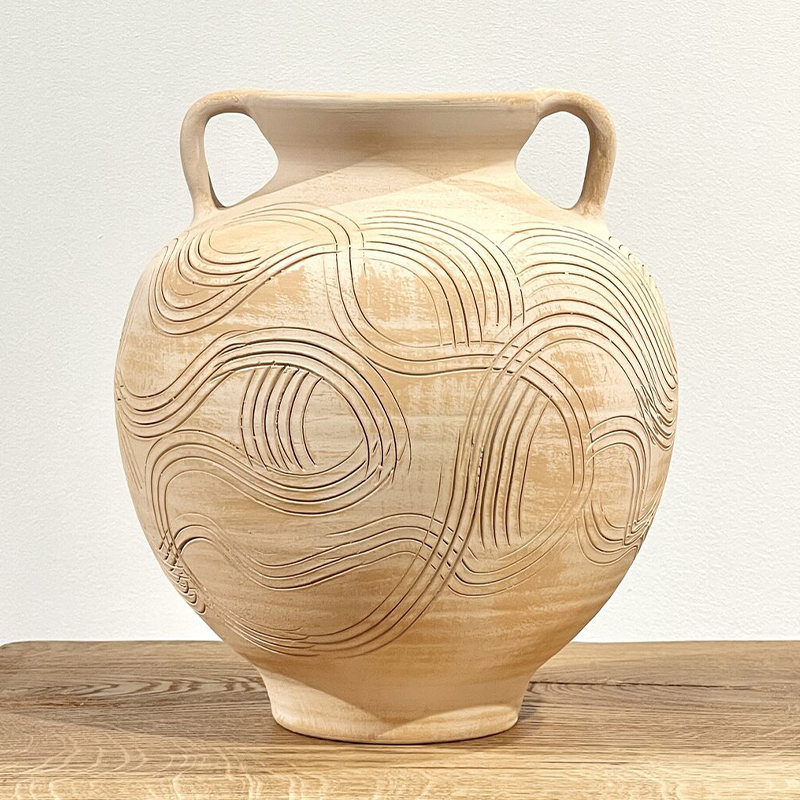 Ваза Valeria Vase Бежевый Ваза Valeria Vase Бежевый в Челябинске | Loft Concept