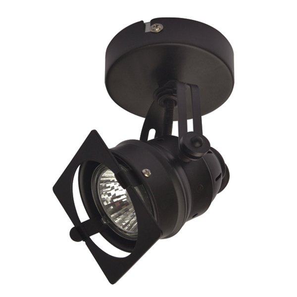 Спот Loft spotlight black Черный матовый Спот Loft spotlight black Черный матовый в Челябинске | Loft Concept