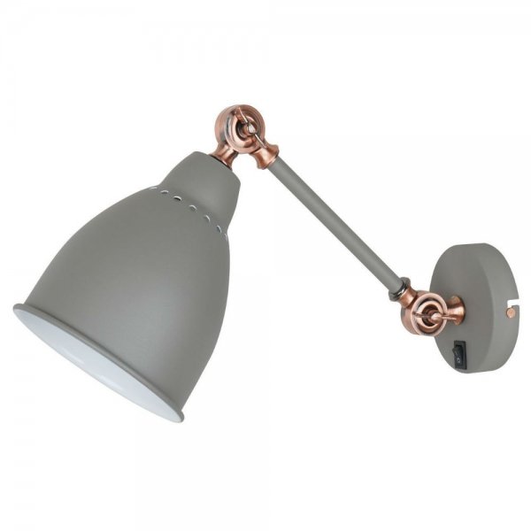 Бра Holder Bra Grey Серый Бра Holder Bra Grey Серый в Челябинске | Loft Concept